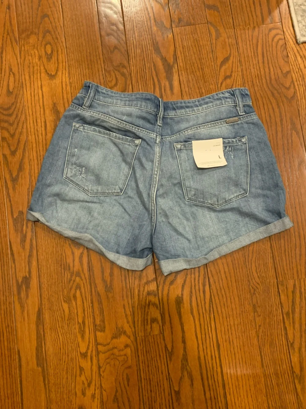 KanCan Women’s Distressed Denim Shorts